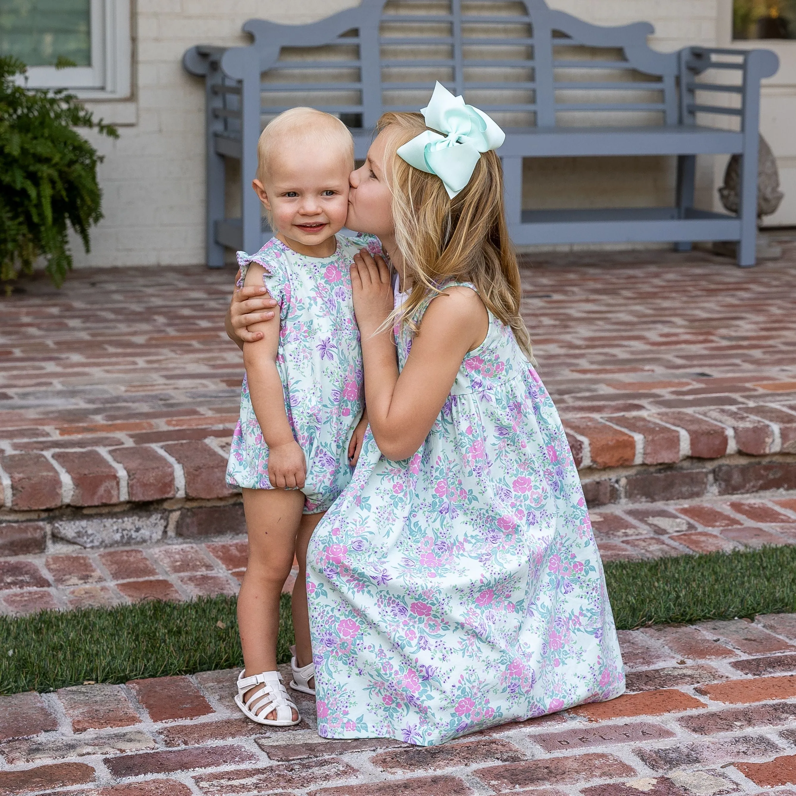 Alicen Girls Bubble - Watercolor Floral