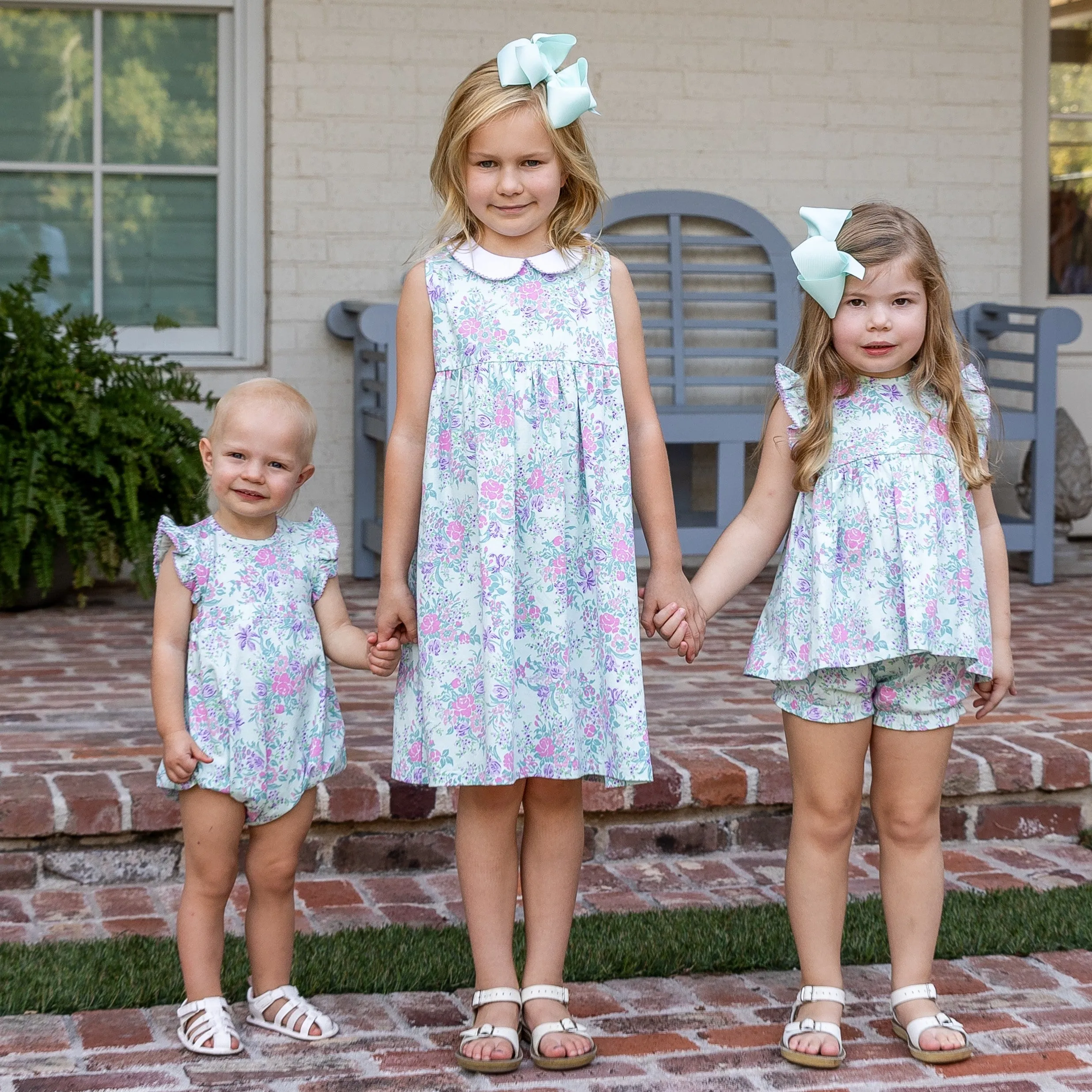 Alicen Girls Bubble - Watercolor Floral