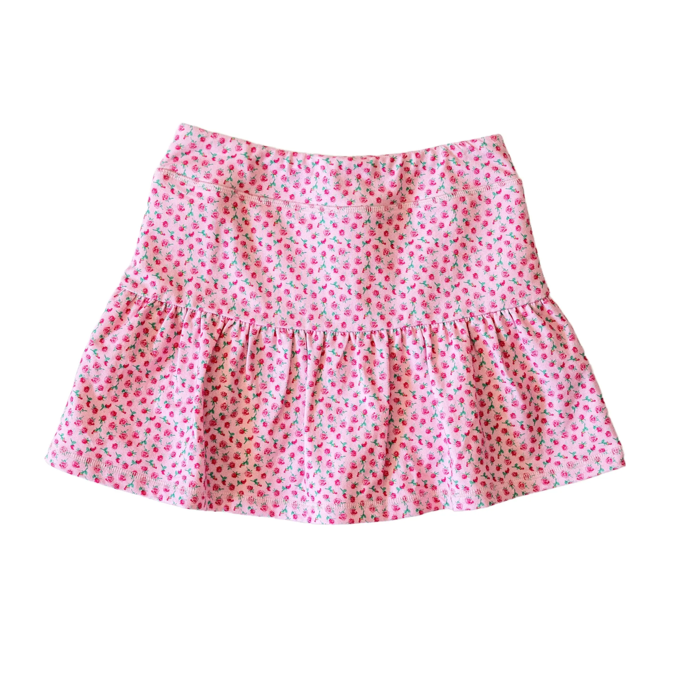 Amelia Girls Skort - Rosebud Spray