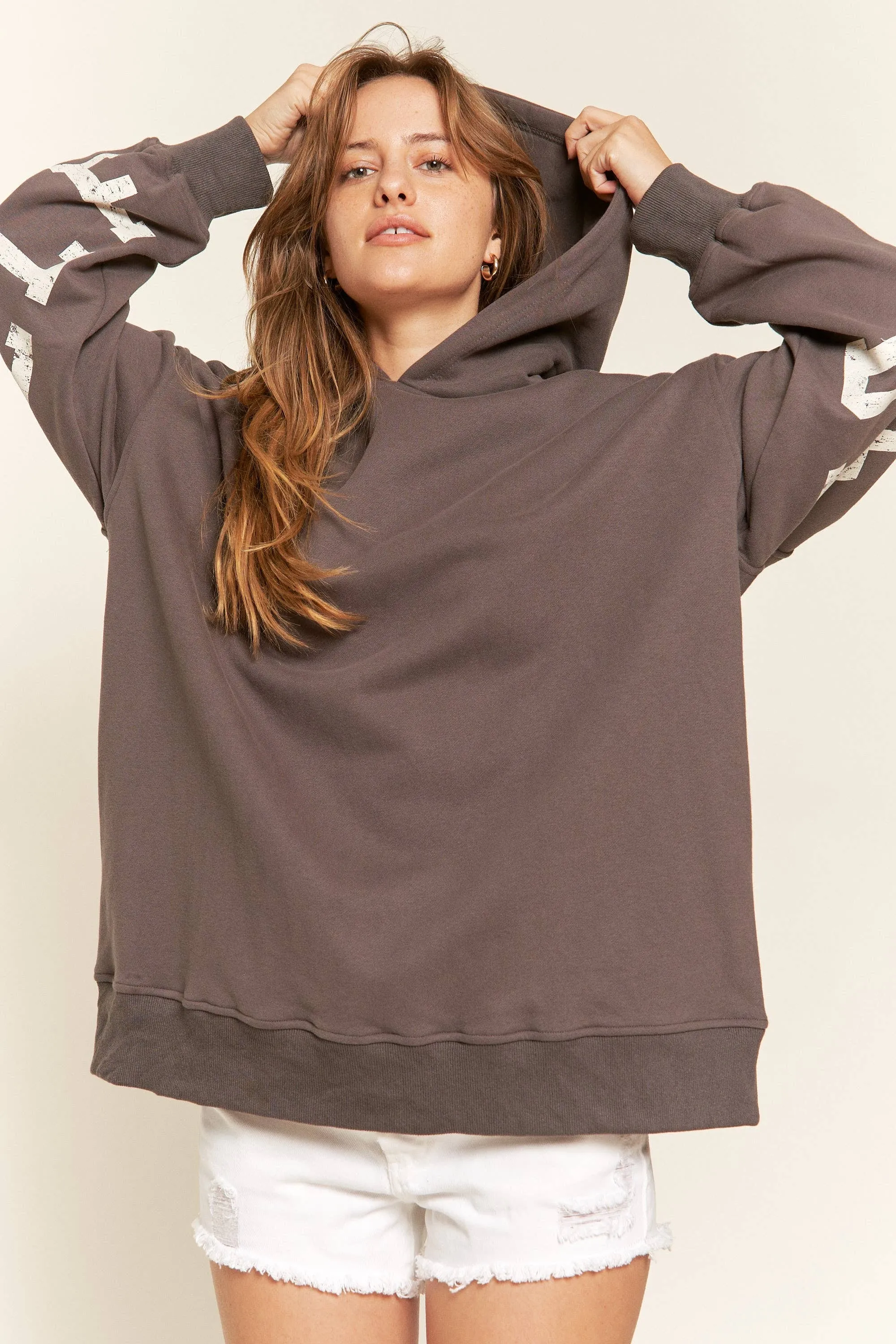 Be Yourself Hoodie Oversized Sweatshirt