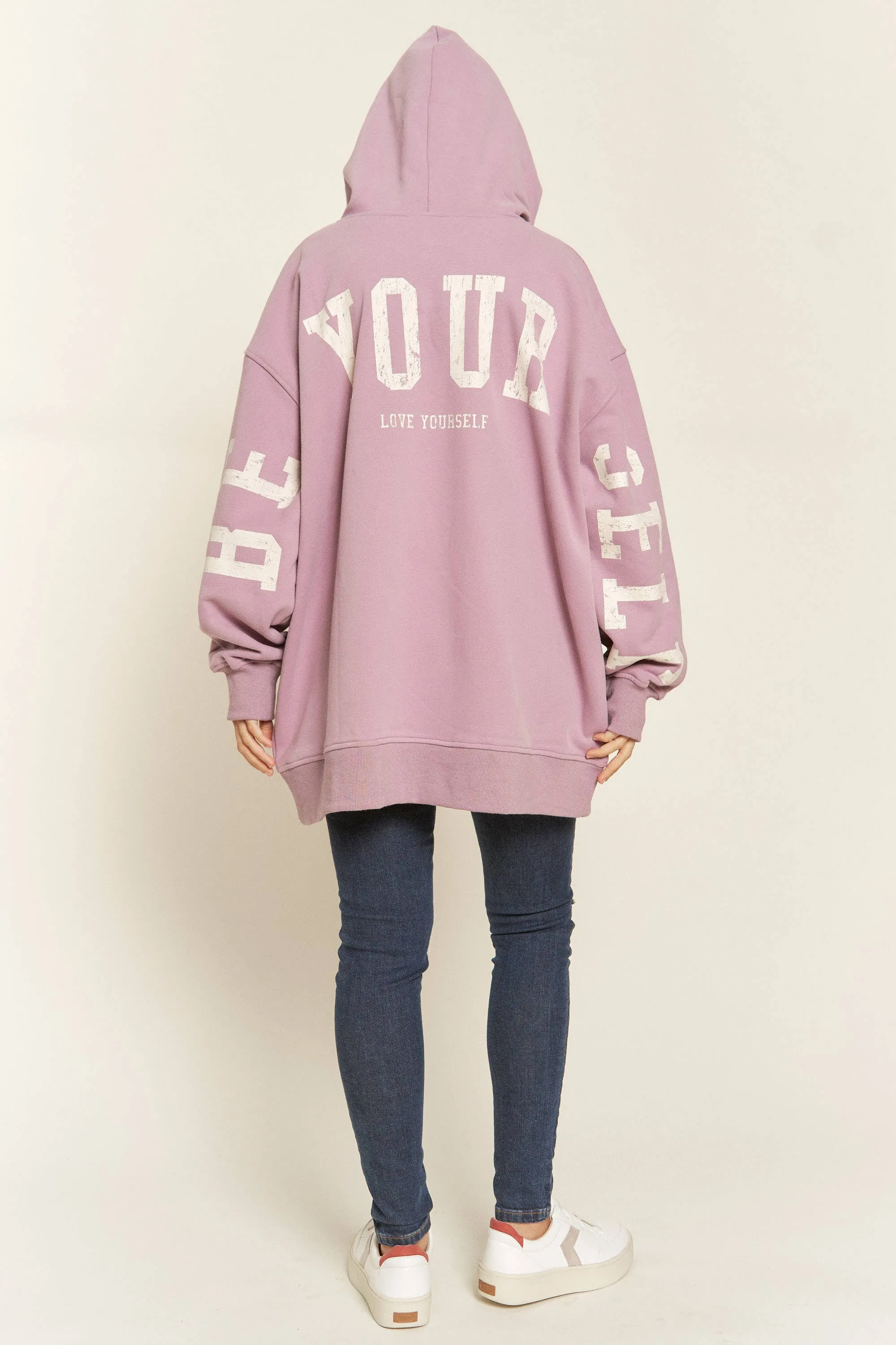 Be Yourself Hoodie Oversized Sweatshirt