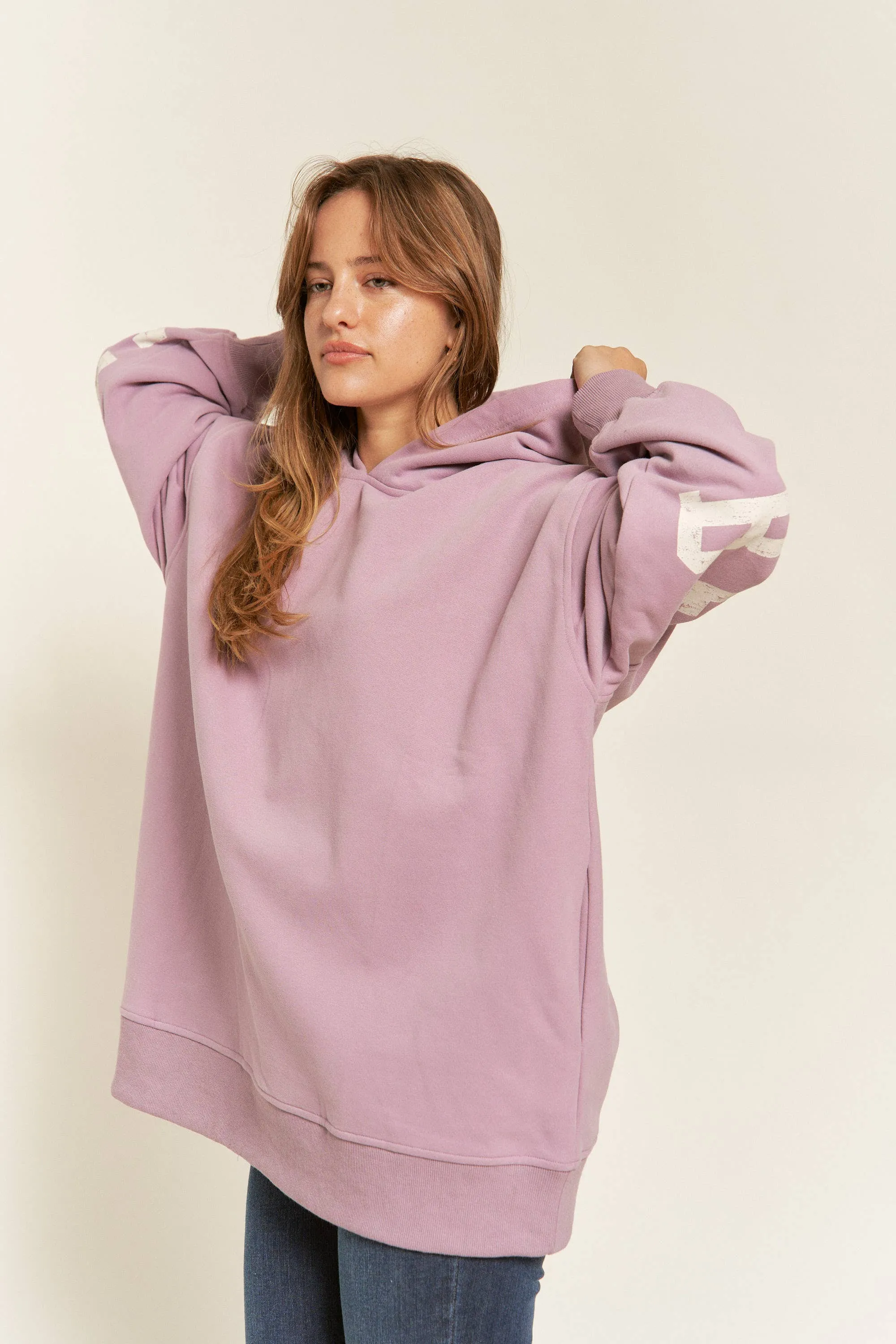 Be Yourself Hoodie Oversized Sweatshirt