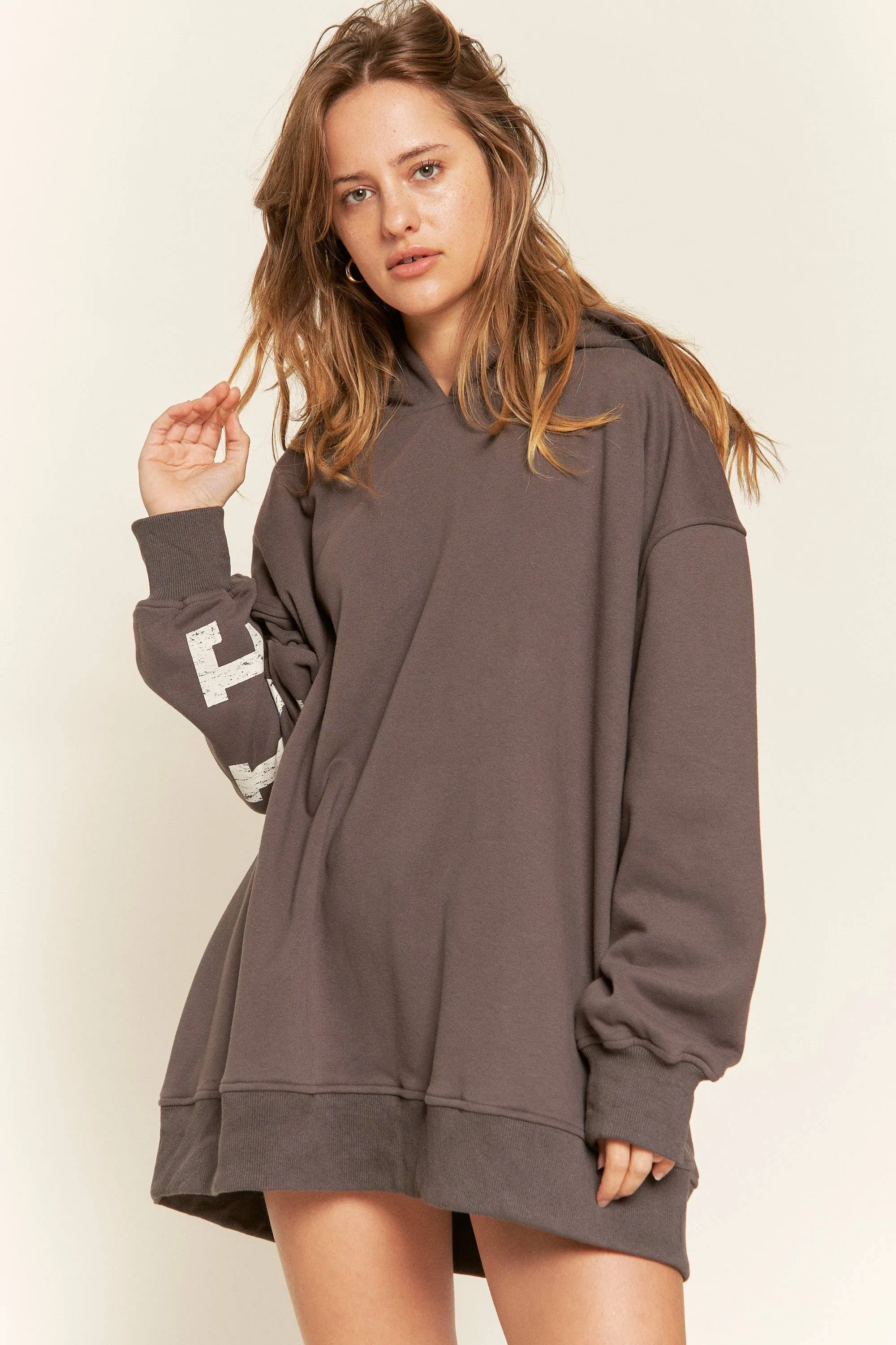 Be Yourself Hoodie Oversized Sweatshirt