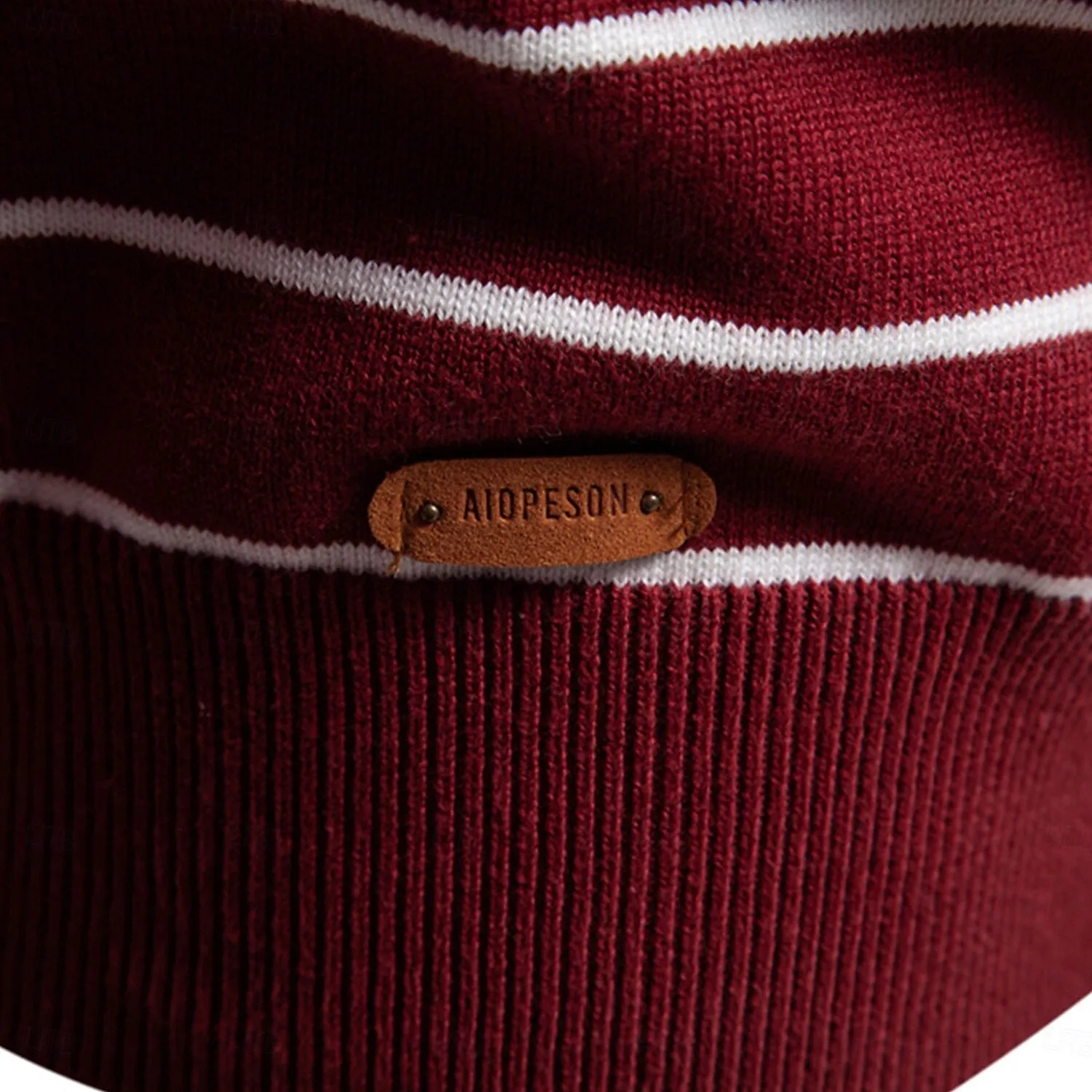 Block Striped Knitwear Pullover Sweater
