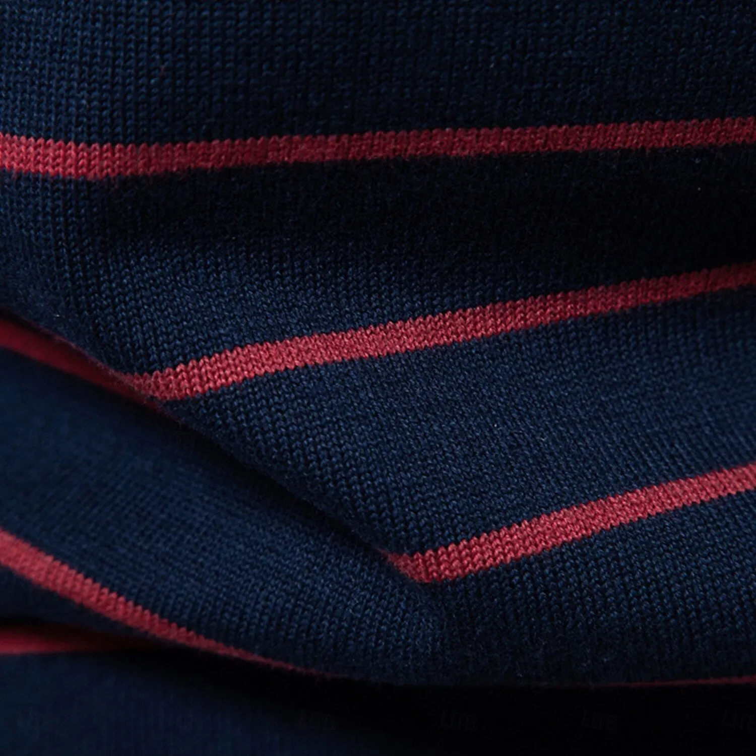 Block Striped Knitwear Pullover Sweater
