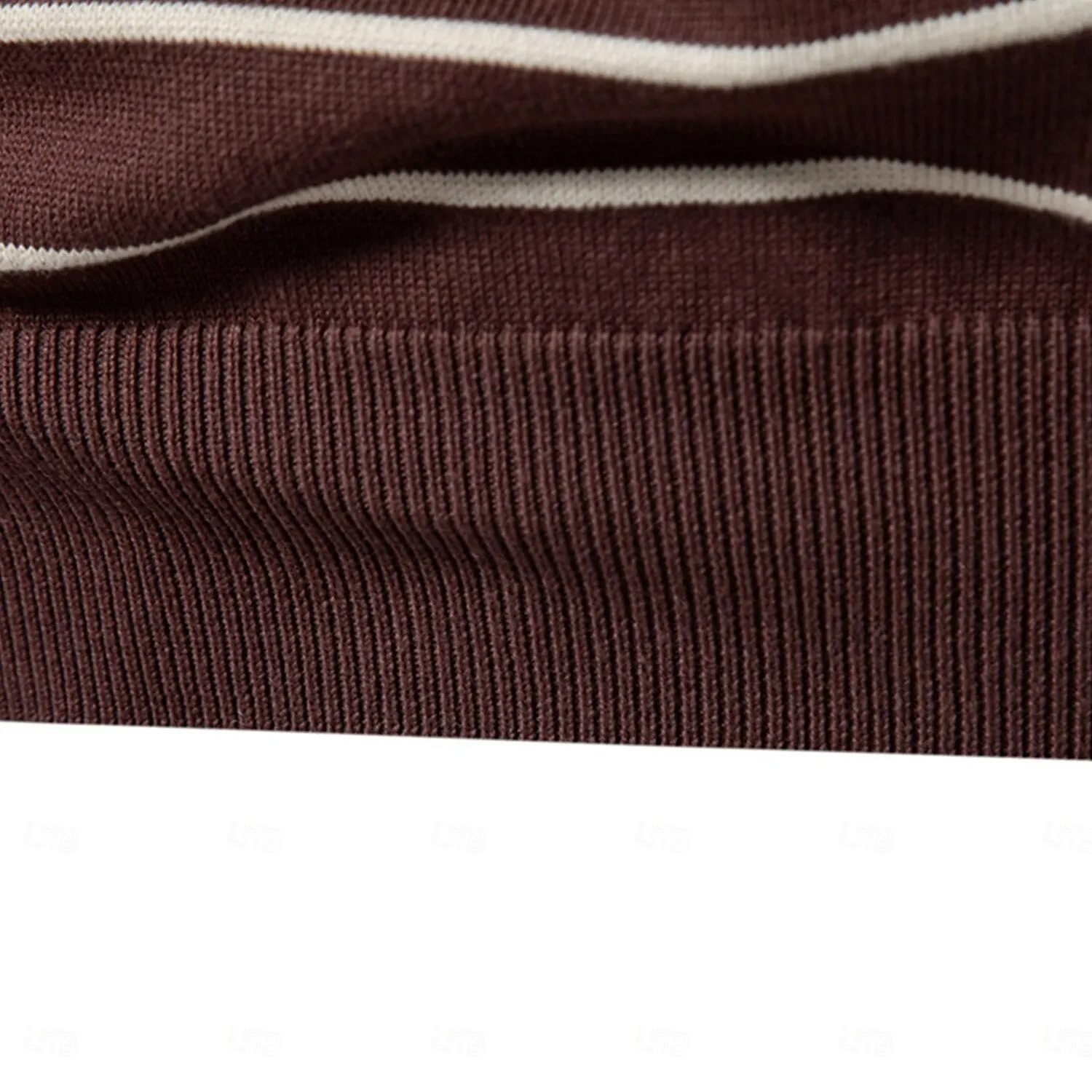 Block Striped Knitwear Pullover Sweater