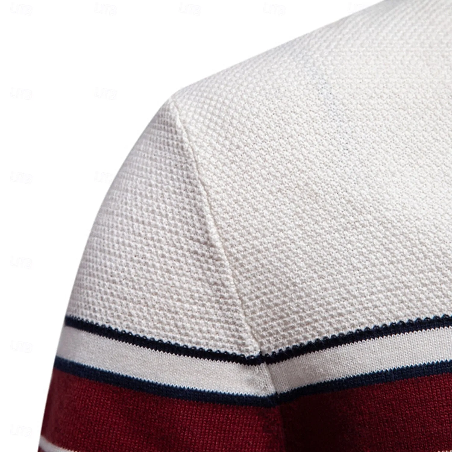 Block Striped Knitwear Pullover Sweater