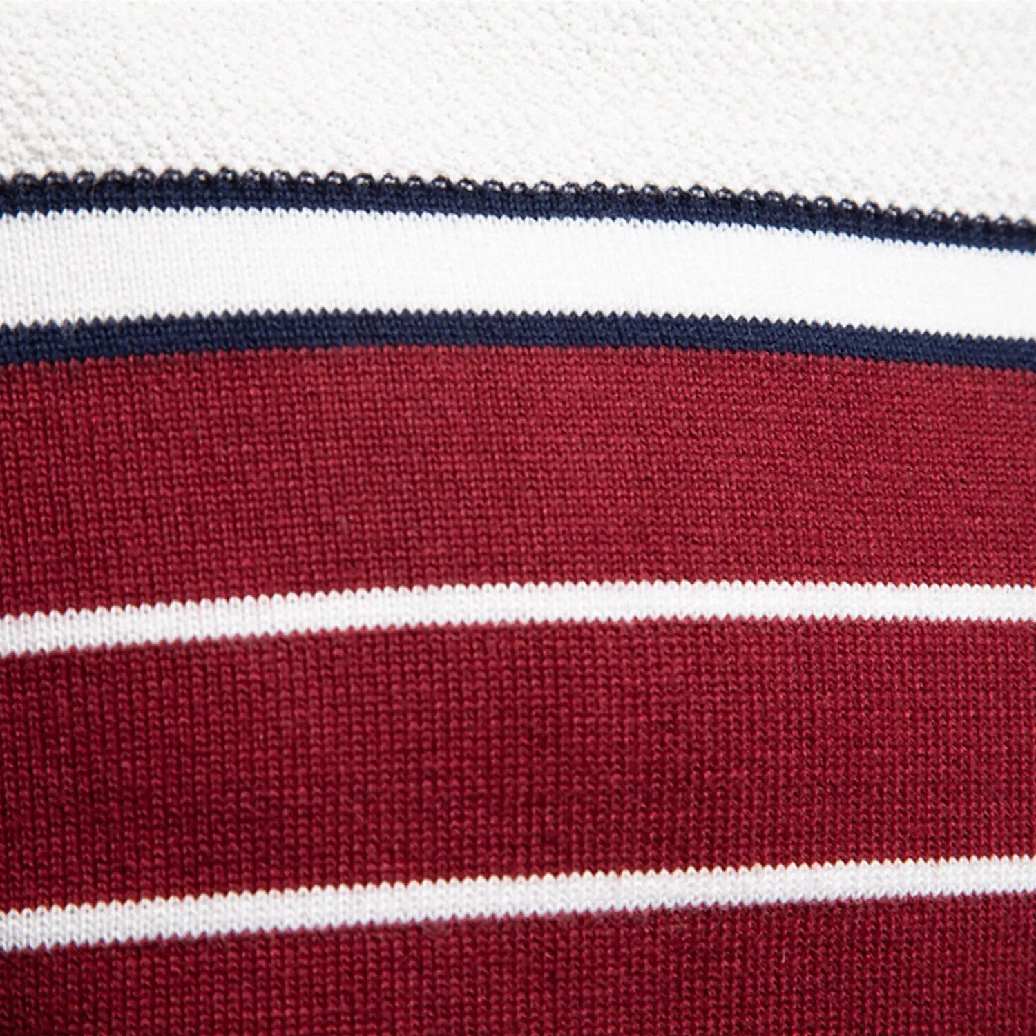 Block Striped Knitwear Pullover Sweater