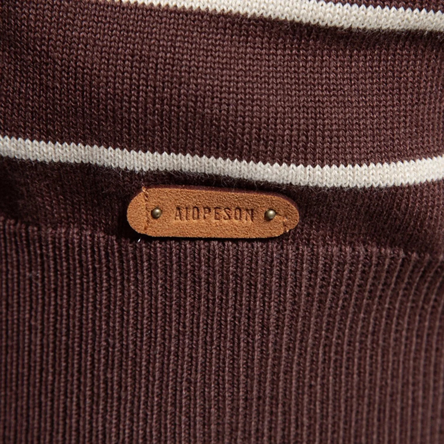 Block Striped Knitwear Pullover Sweater