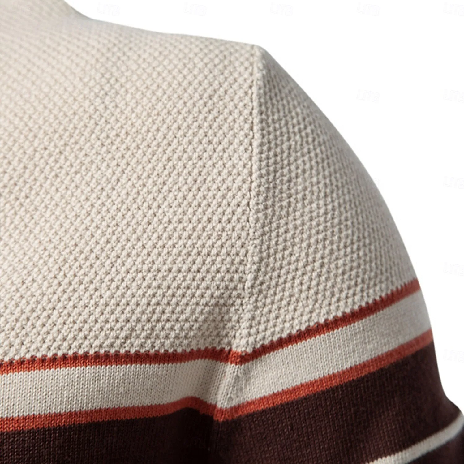 Block Striped Knitwear Pullover Sweater