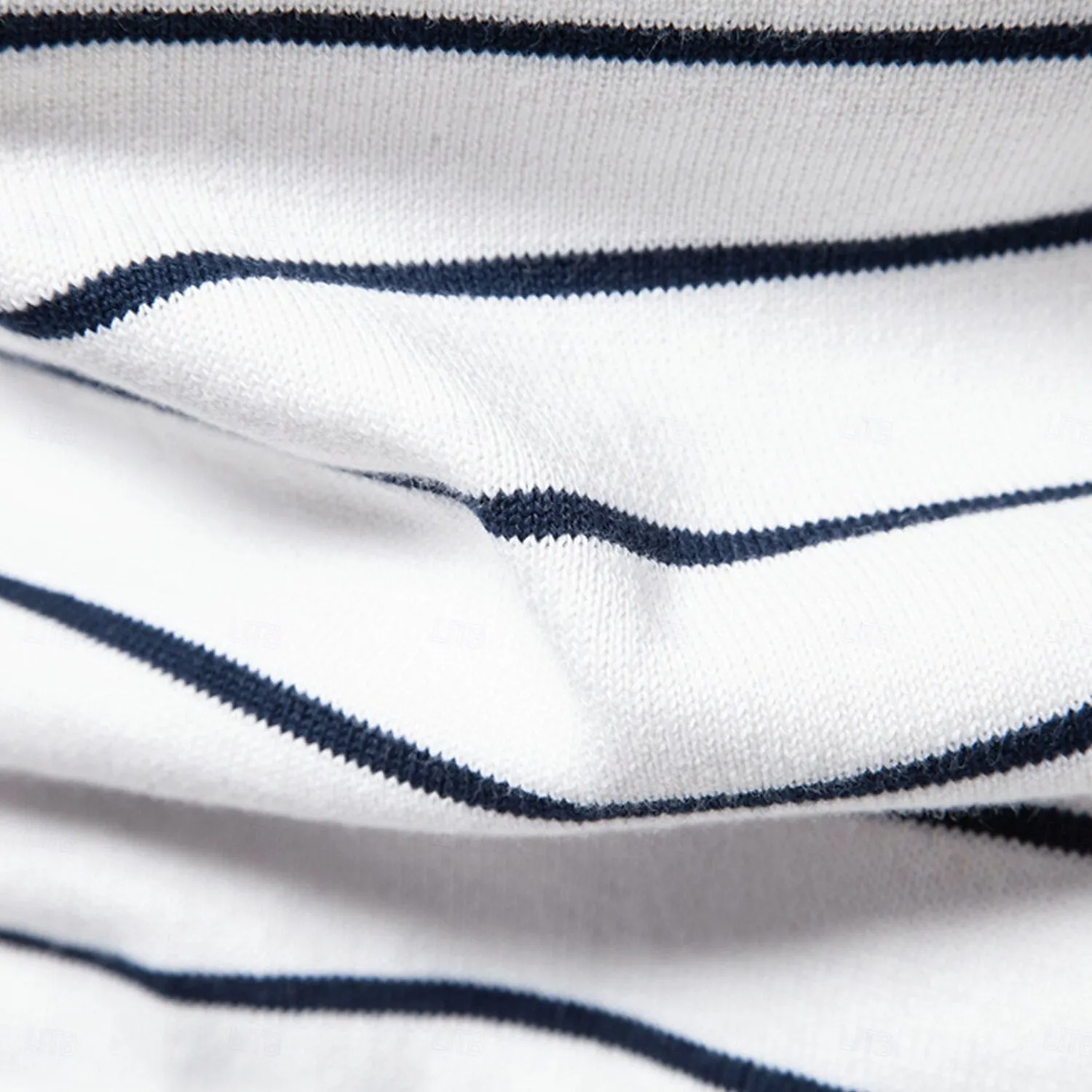 Block Striped Knitwear Pullover Sweater