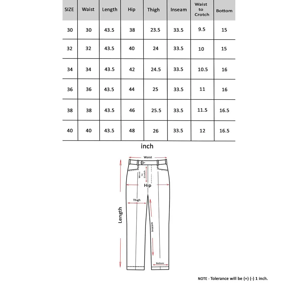 Bluebird Men's Steel Grey Lycra Formal Trouser