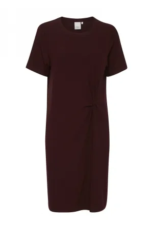 Dion Twist Dress - Fudge