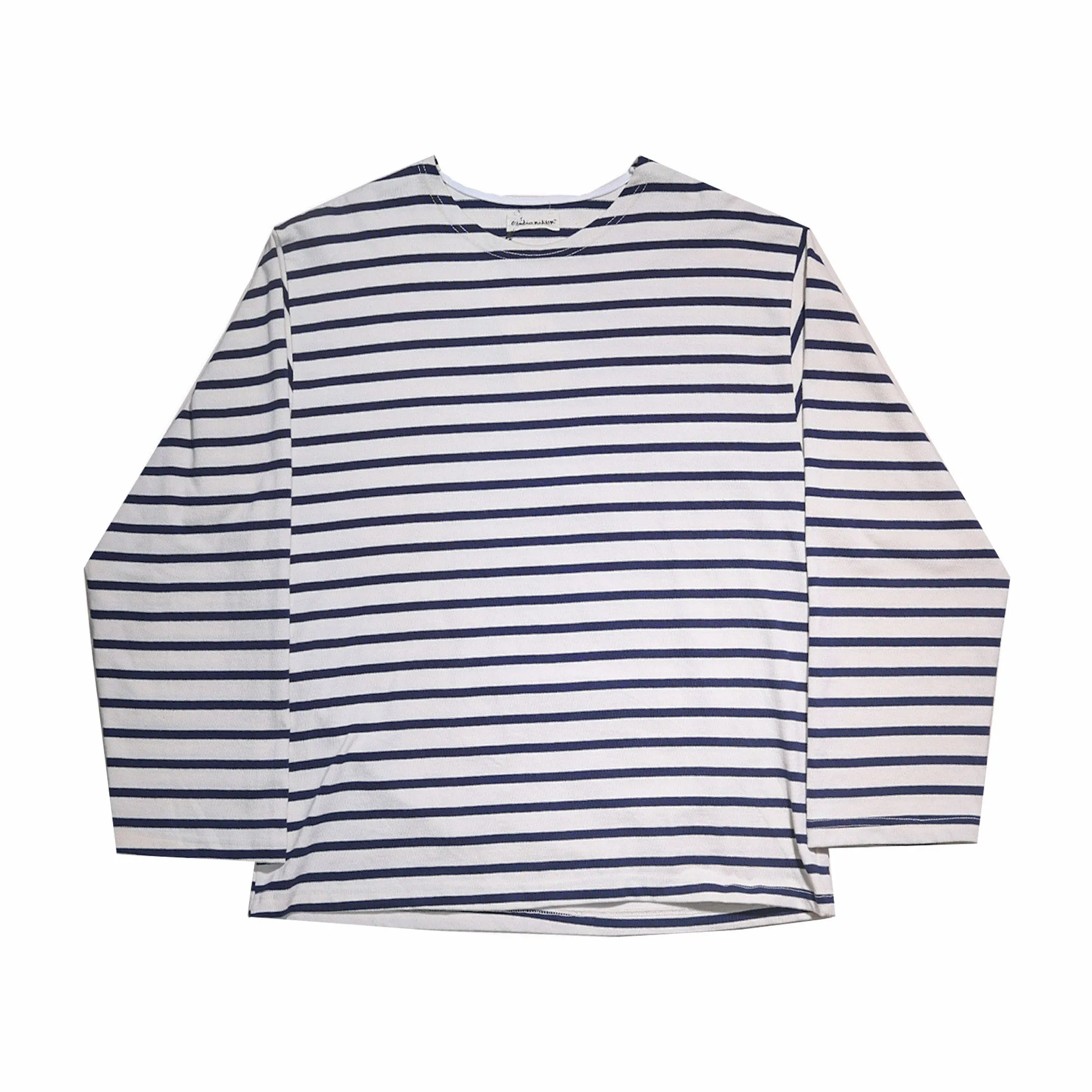 Estudio Niksen Longsleeve Stripe Top (Navy)