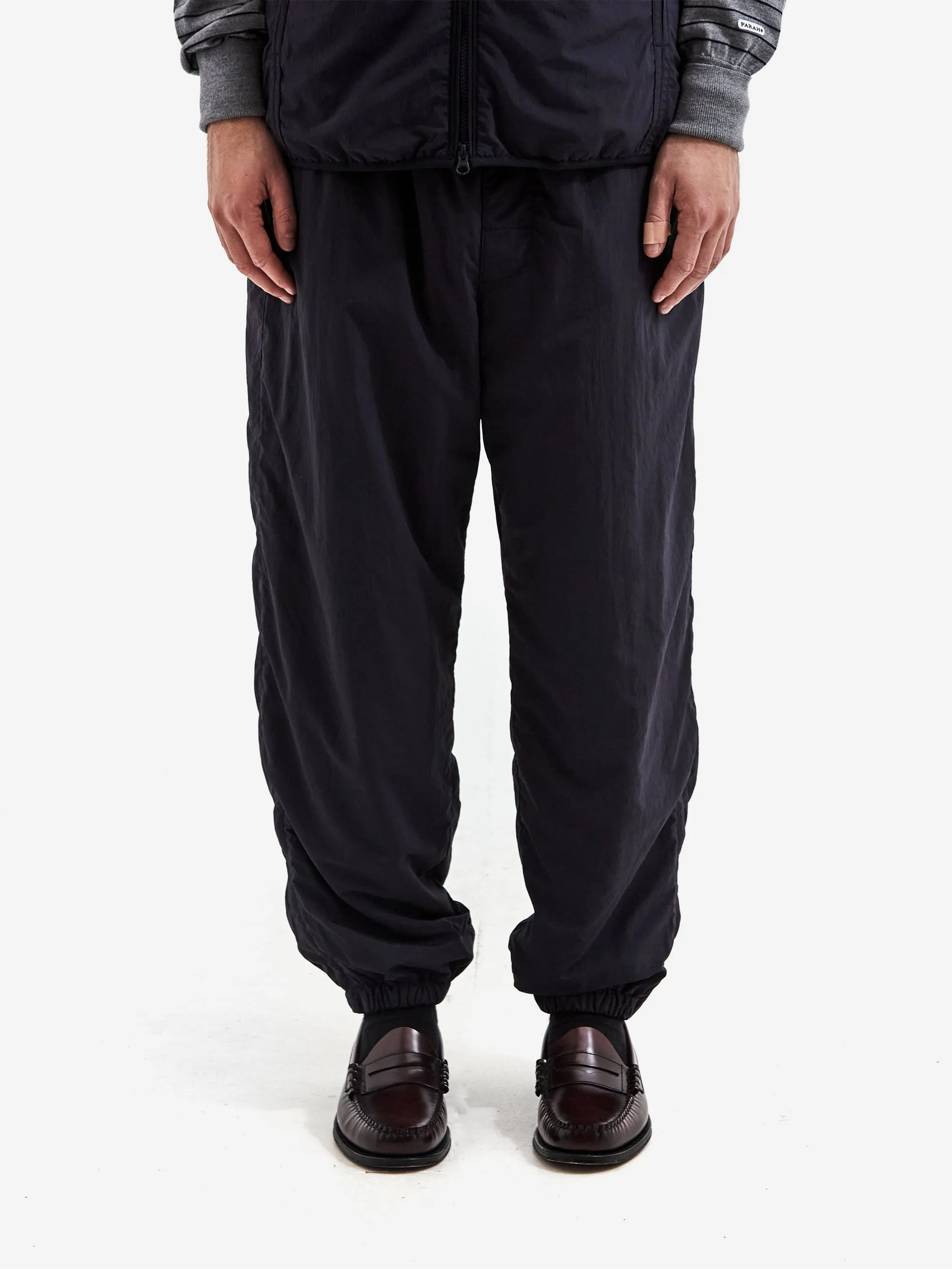 Farah Japan Nylon Jogger Pants - Navy