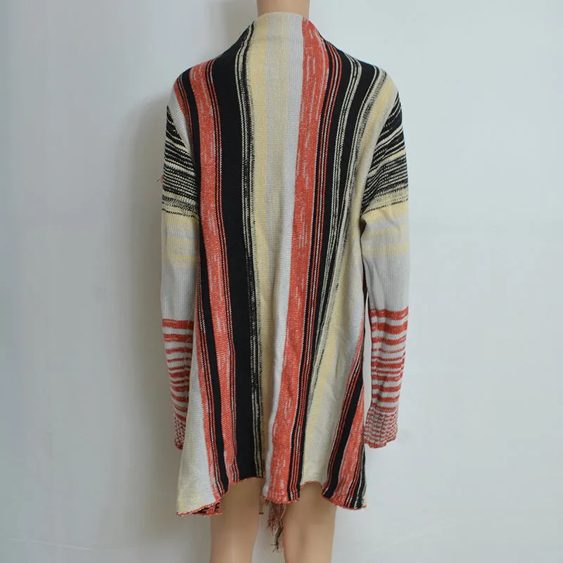Fringe Vintage Sweater Cardigan