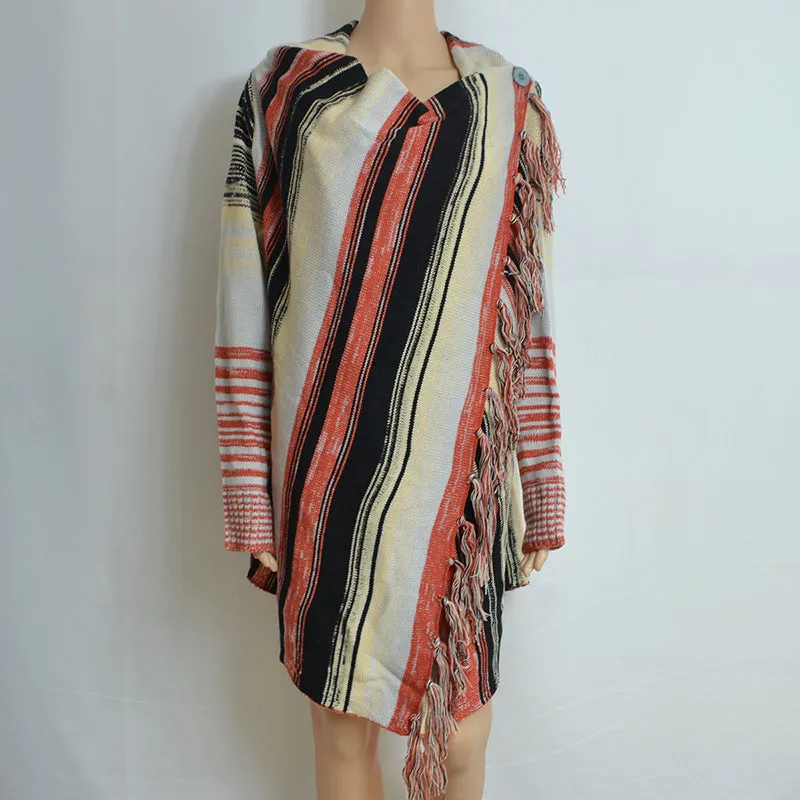 Fringe Vintage Sweater Cardigan