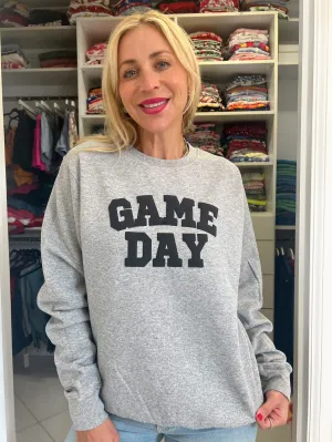 Game Day Gray Sweatshirt
