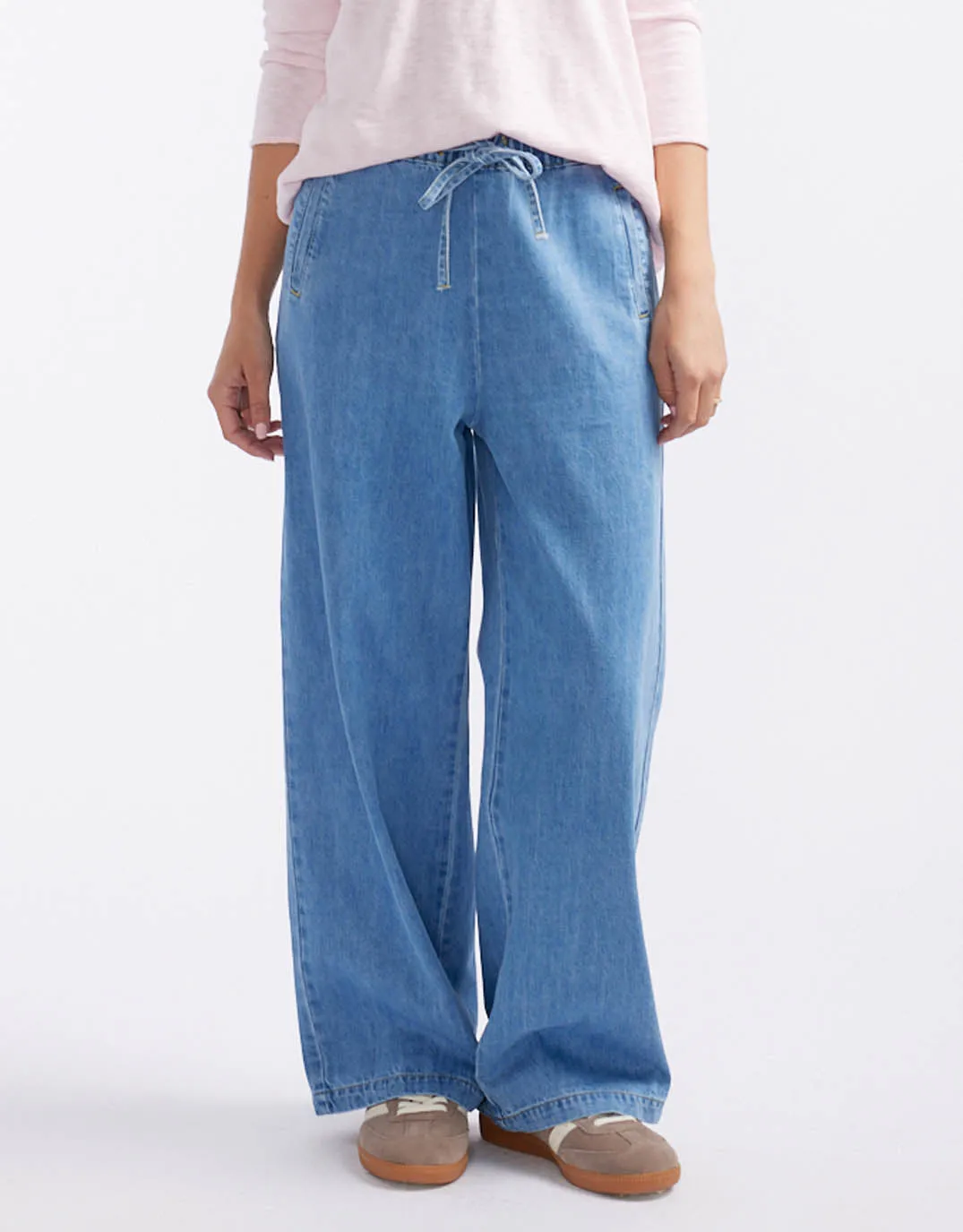 Hadley Denim Pants - Blue