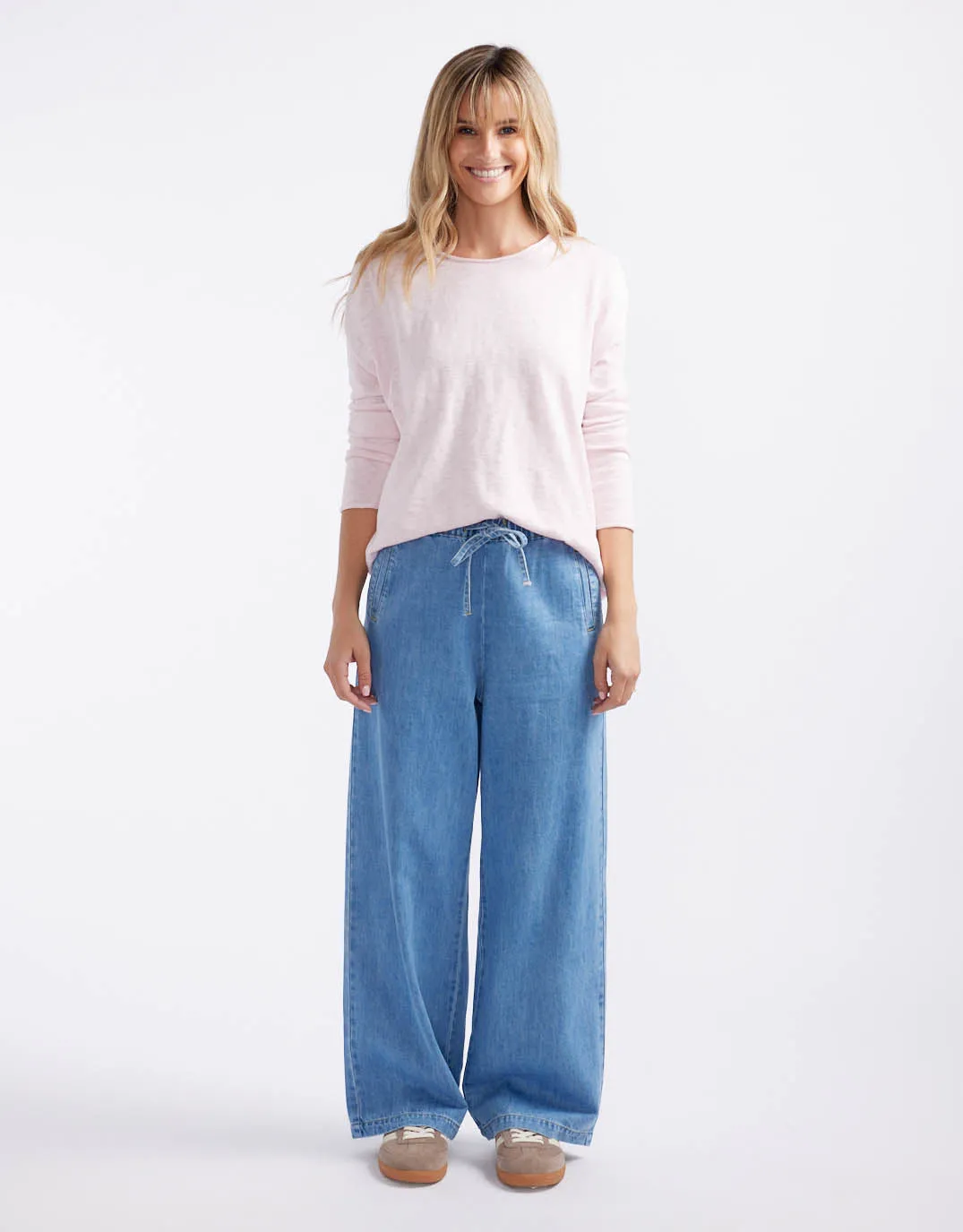 Hadley Denim Pants - Blue