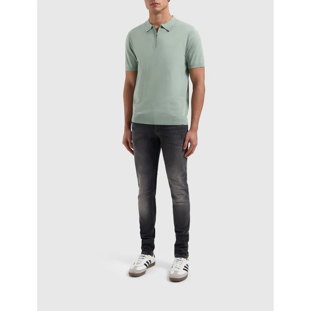 Half-zip Knitwear Polo Army Green