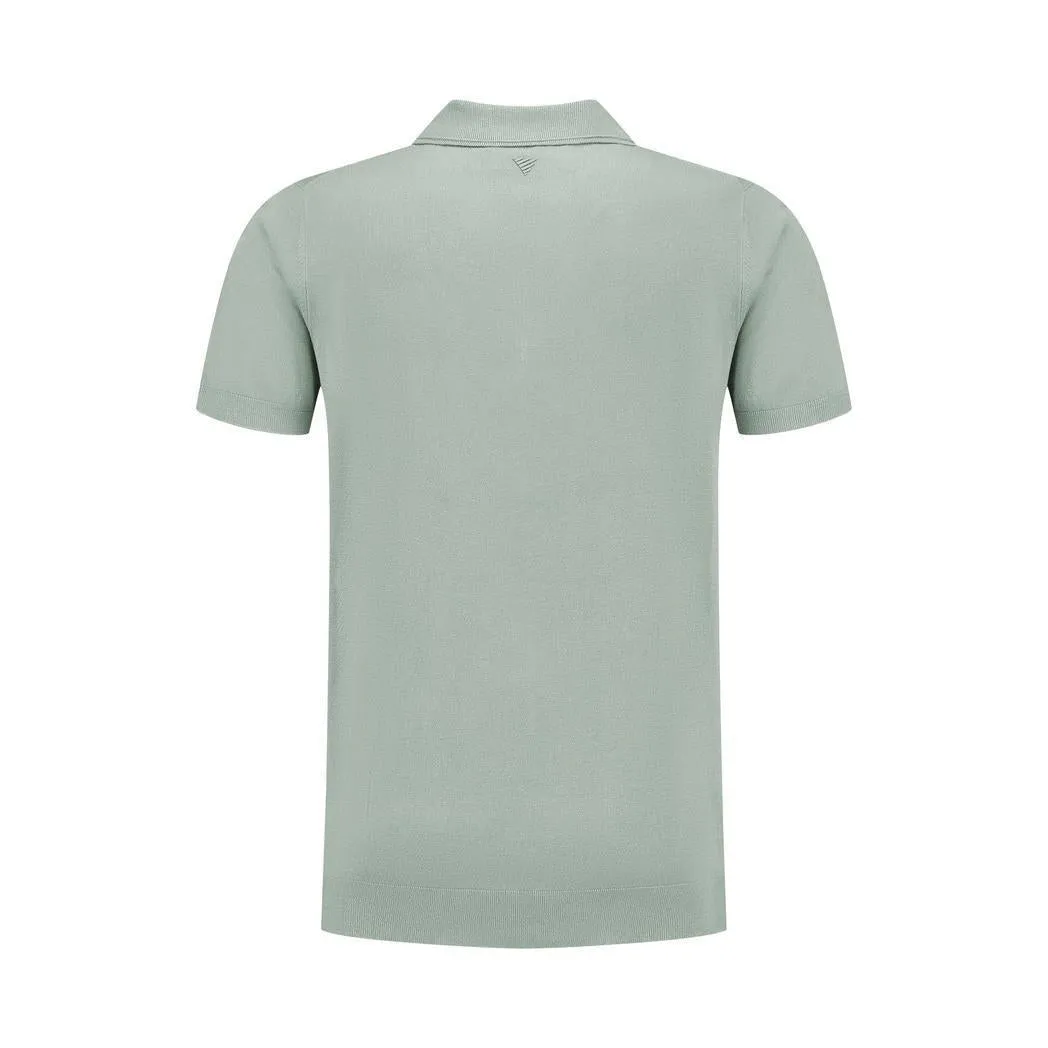 Half-zip Knitwear Polo Army Green