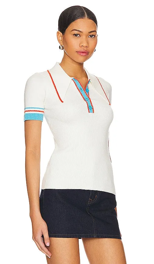 JoosTricot Polo in White