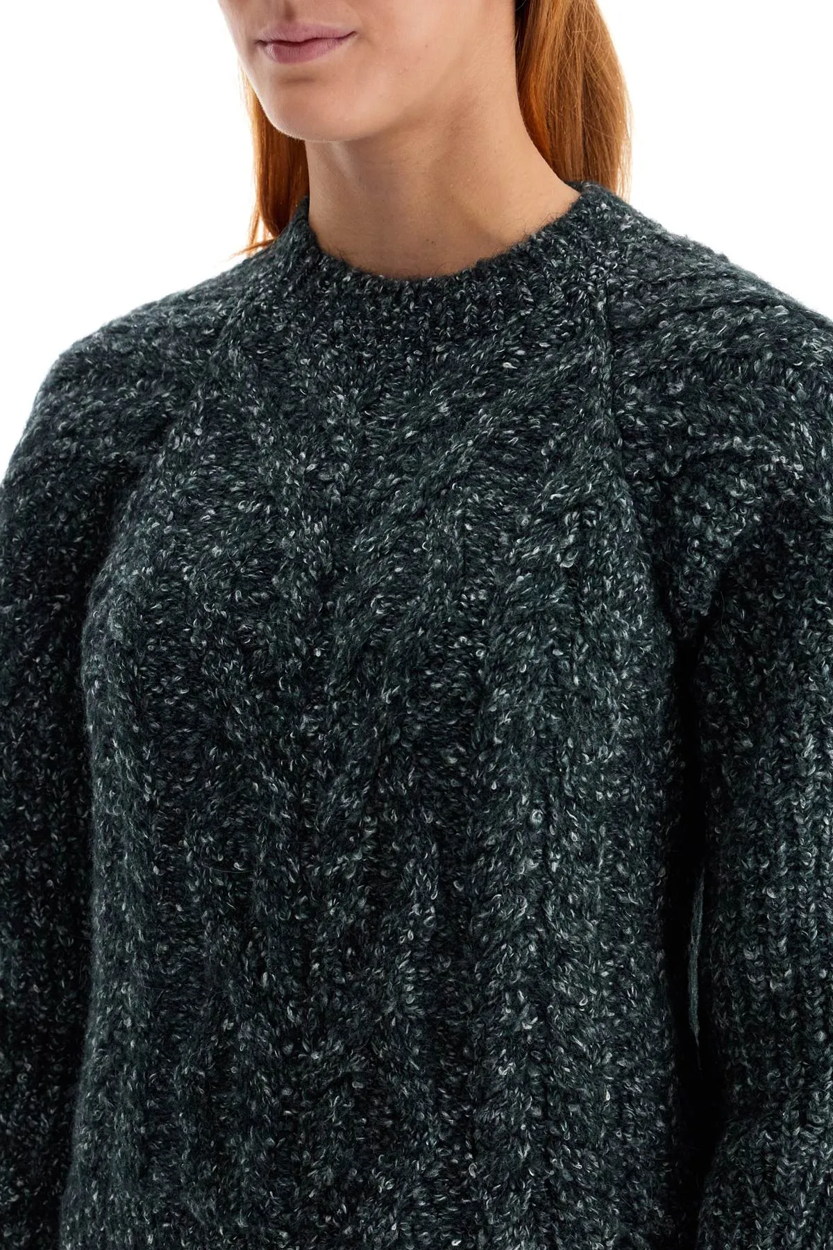 kallie cable knit PU0502FA B3L05I ANTHRACITE