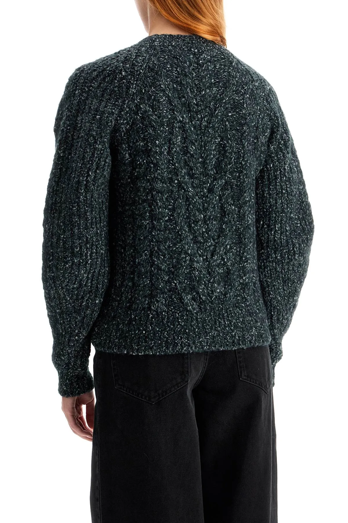 kallie cable knit PU0502FA B3L05I ANTHRACITE