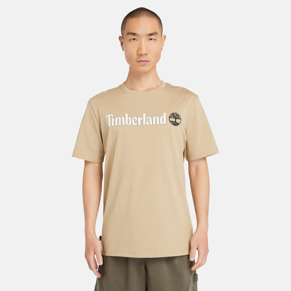 Kennebec River Regular Fit Linear T-Shirt For Men