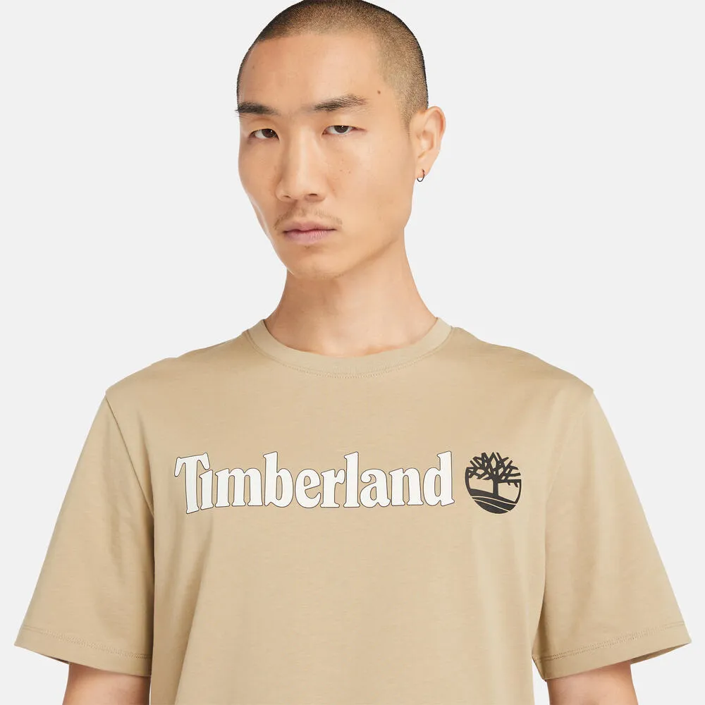 Kennebec River Regular Fit Linear T-Shirt For Men