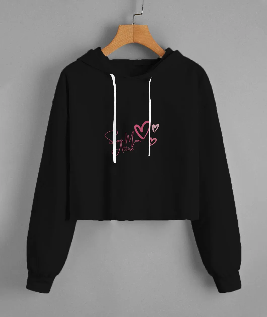 Lady's Cropped Hoodie