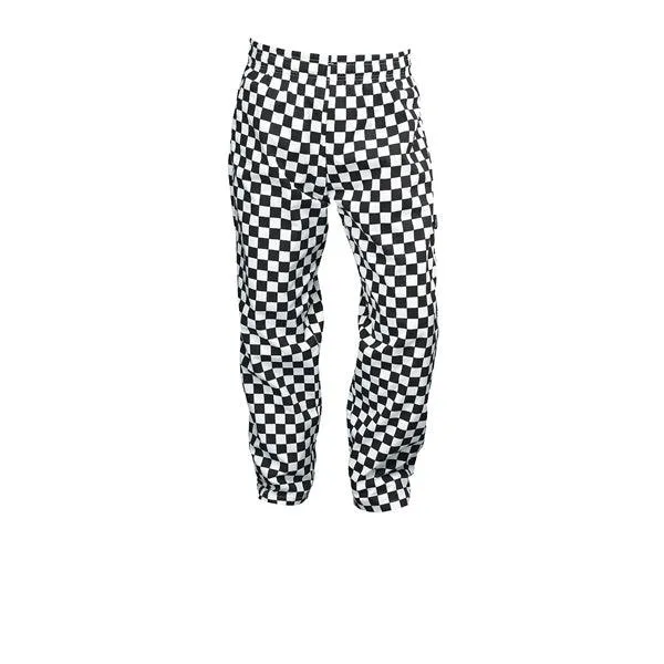 Large Check Black & White Baggies XXL Size