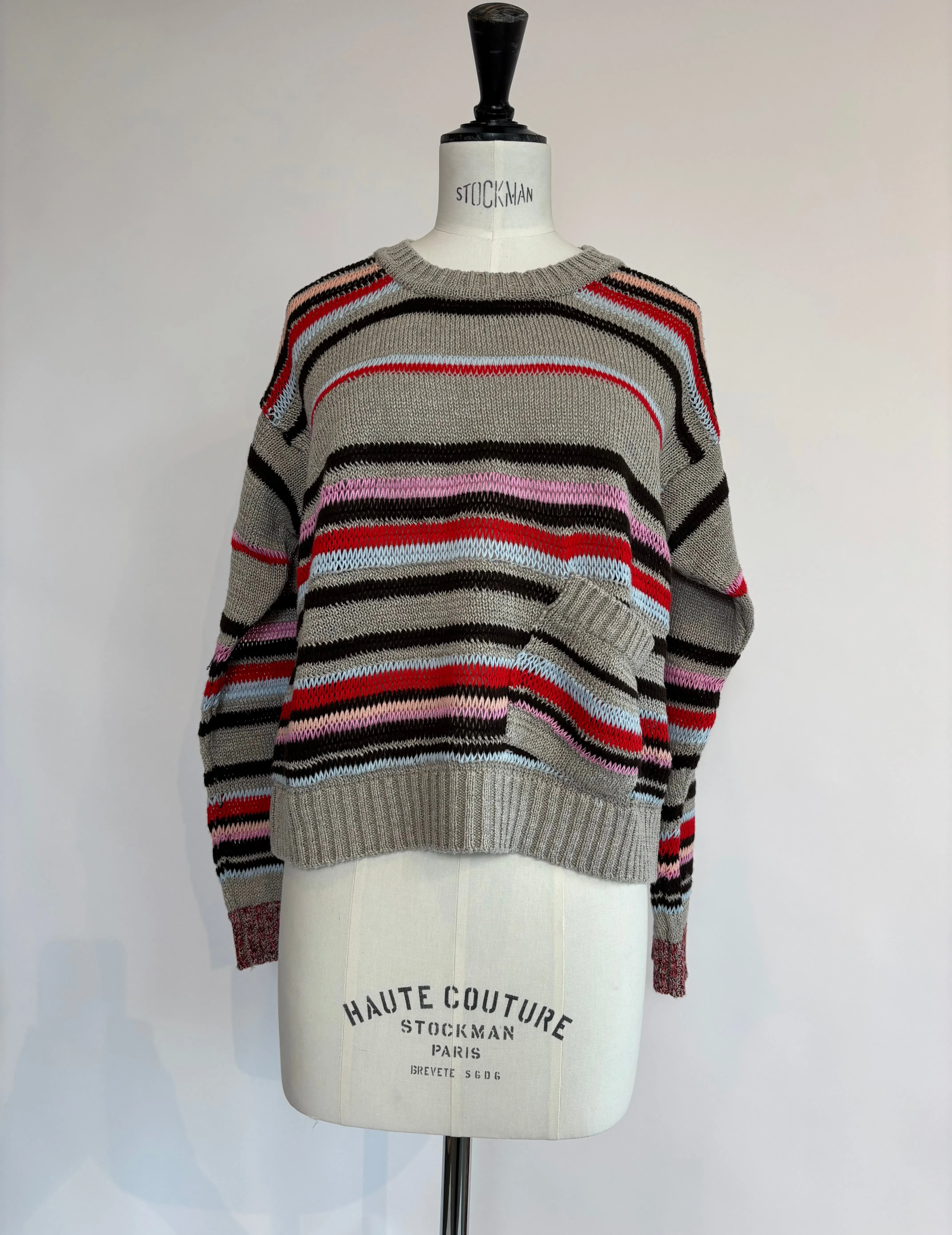Longo Knitwear - Striped Pullover