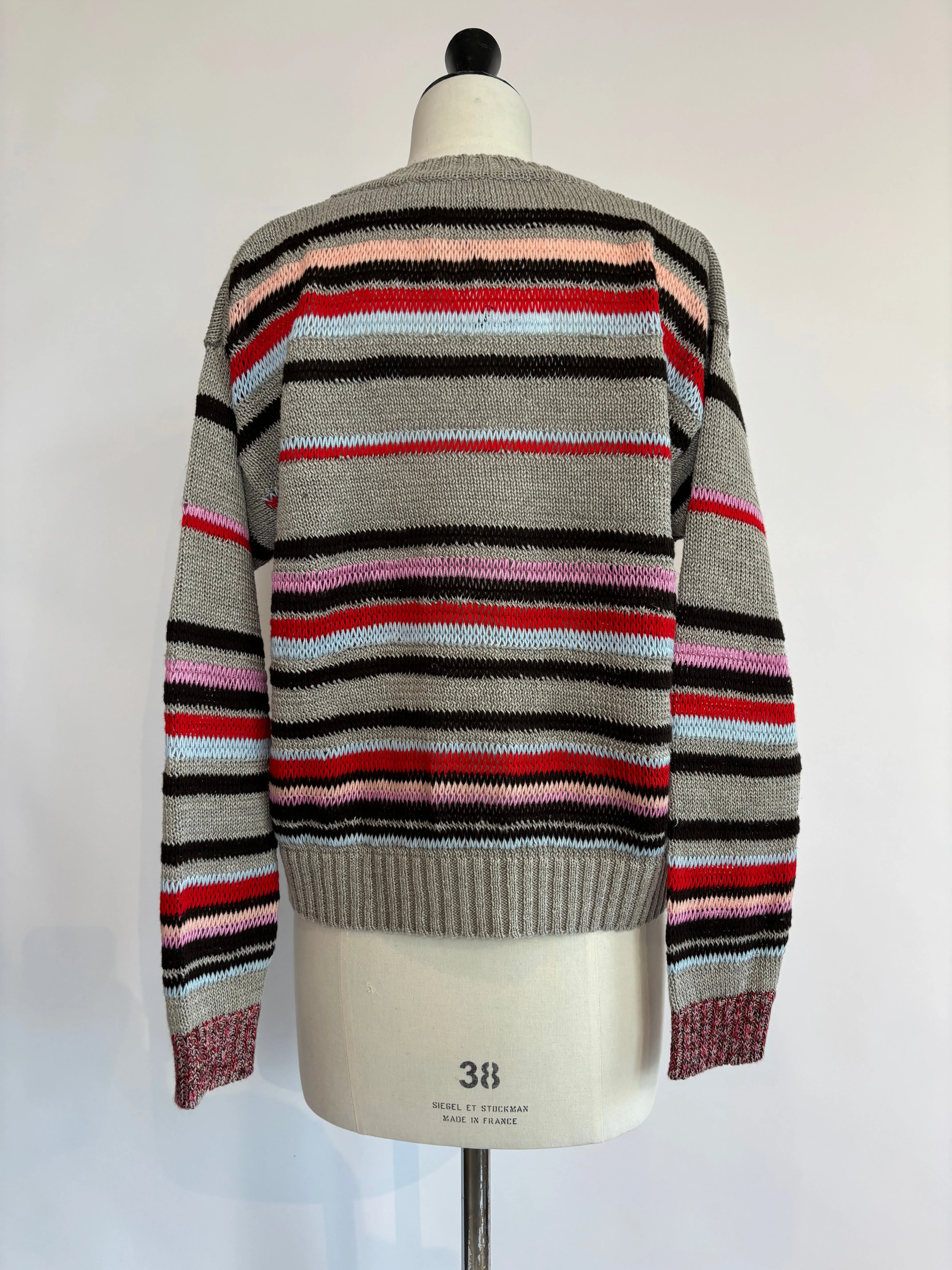 Longo Knitwear - Striped Pullover