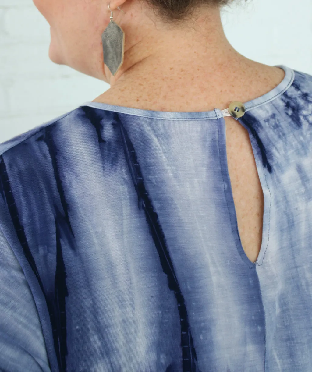 MARKET tie dye jumpsuit in Indigo<br/>(Less than perfect)