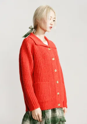 Martin Cardigan in Red