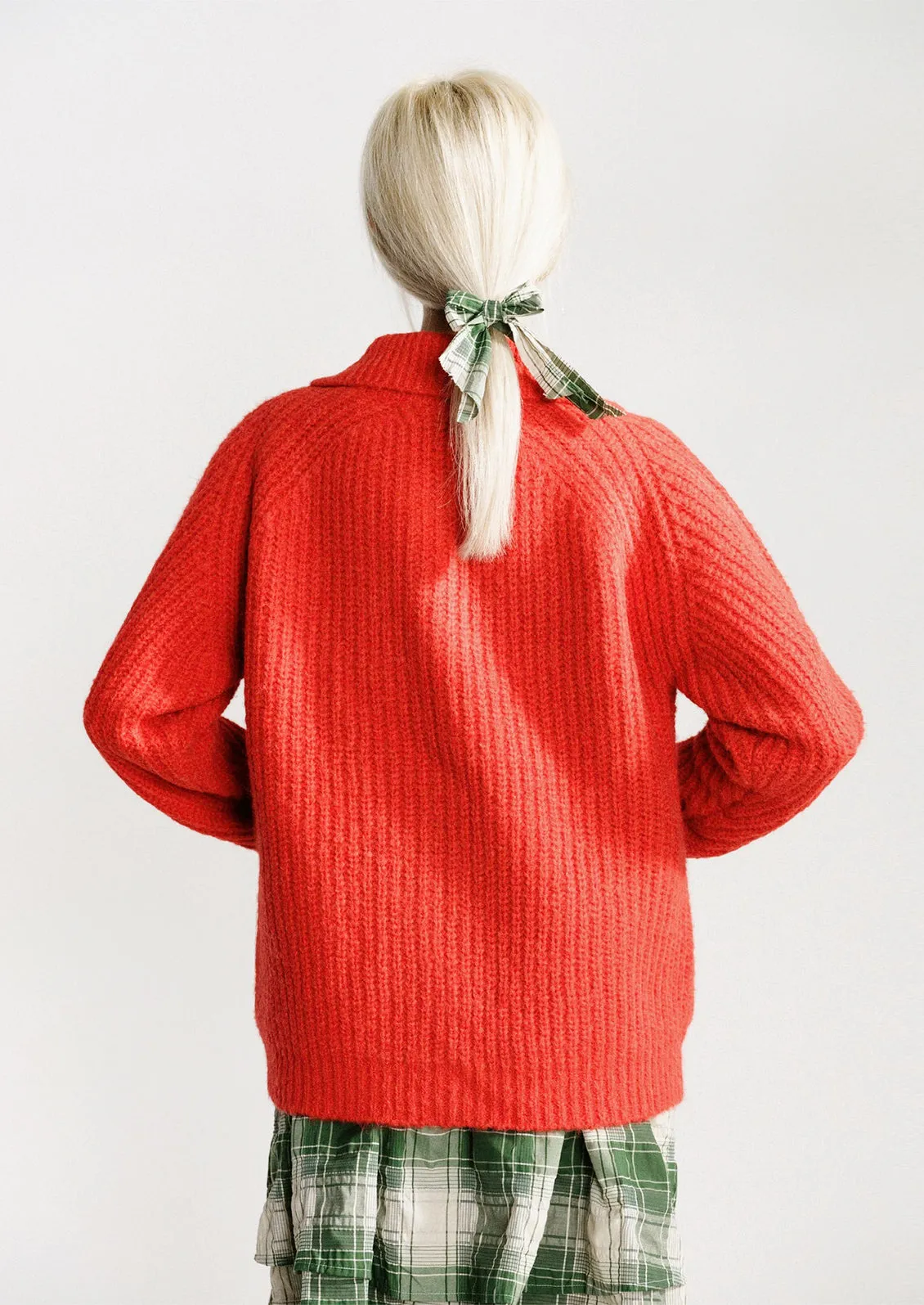 Martin Cardigan in Red