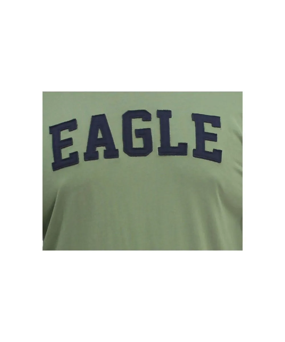 Mens Printed Applique Tee