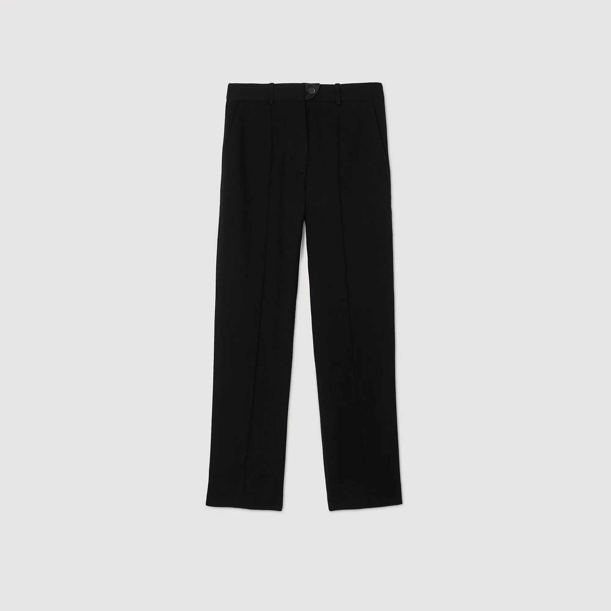 Milord Technical Material Trousers Black