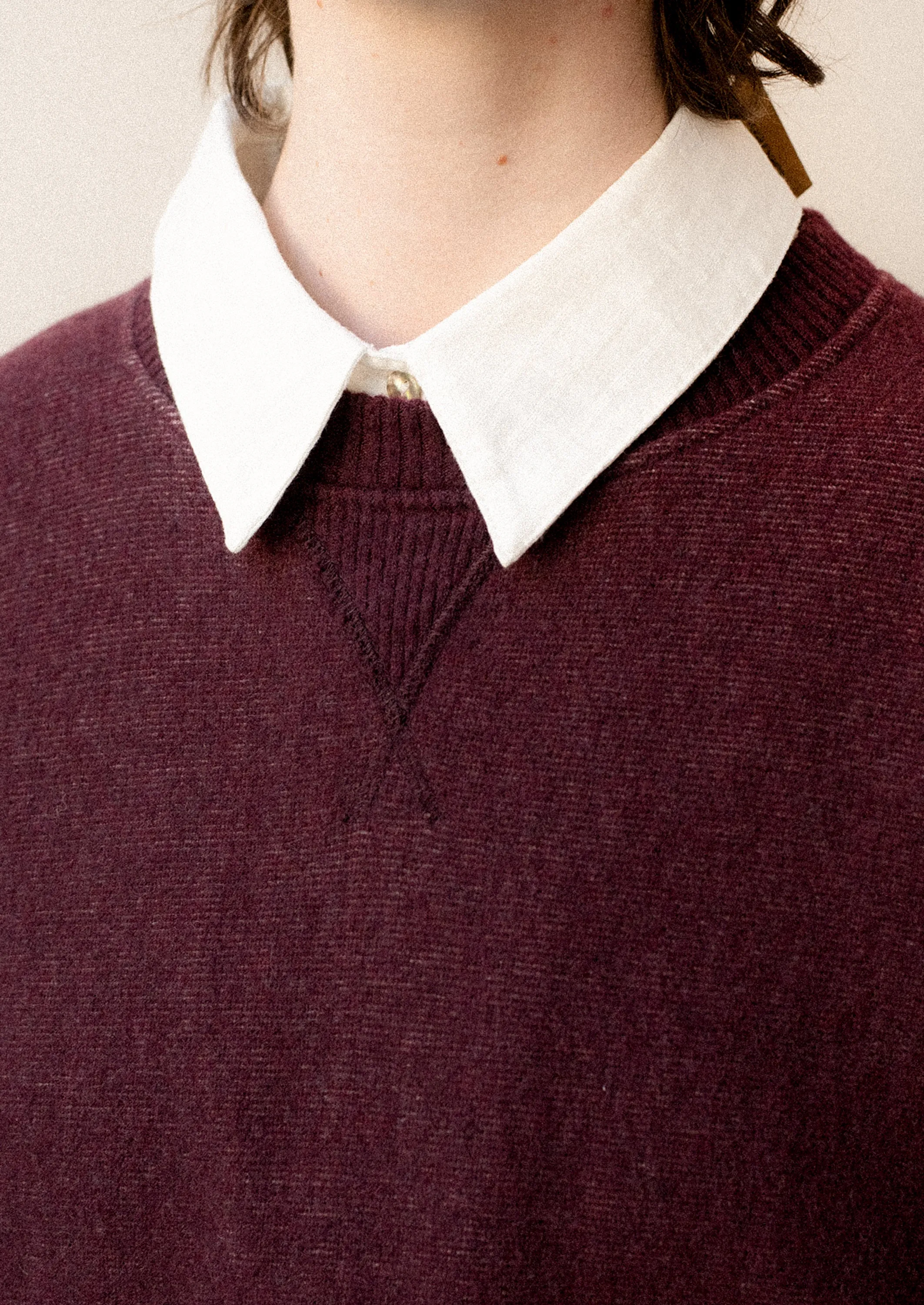 Milos Jersey Knit Sweater