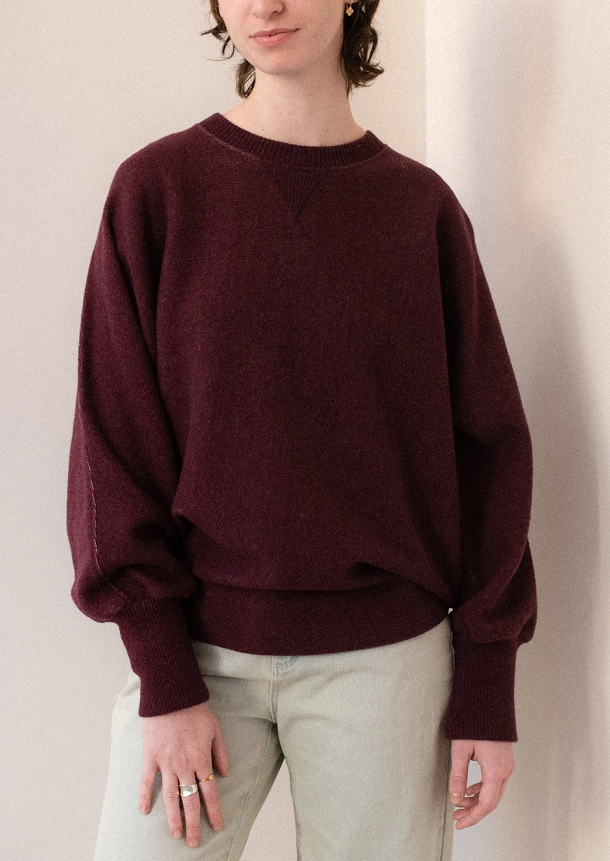 Milos Jersey Knit Sweater