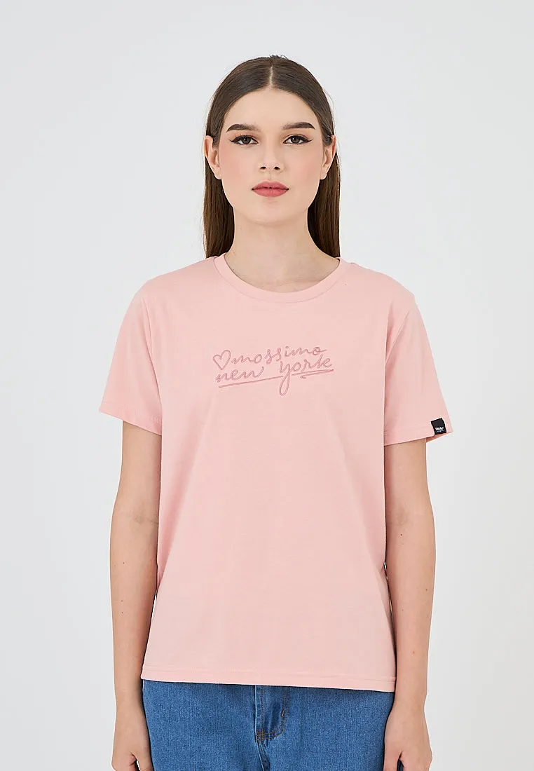 Mosimo Anna Light Pink Classic Fit Tee