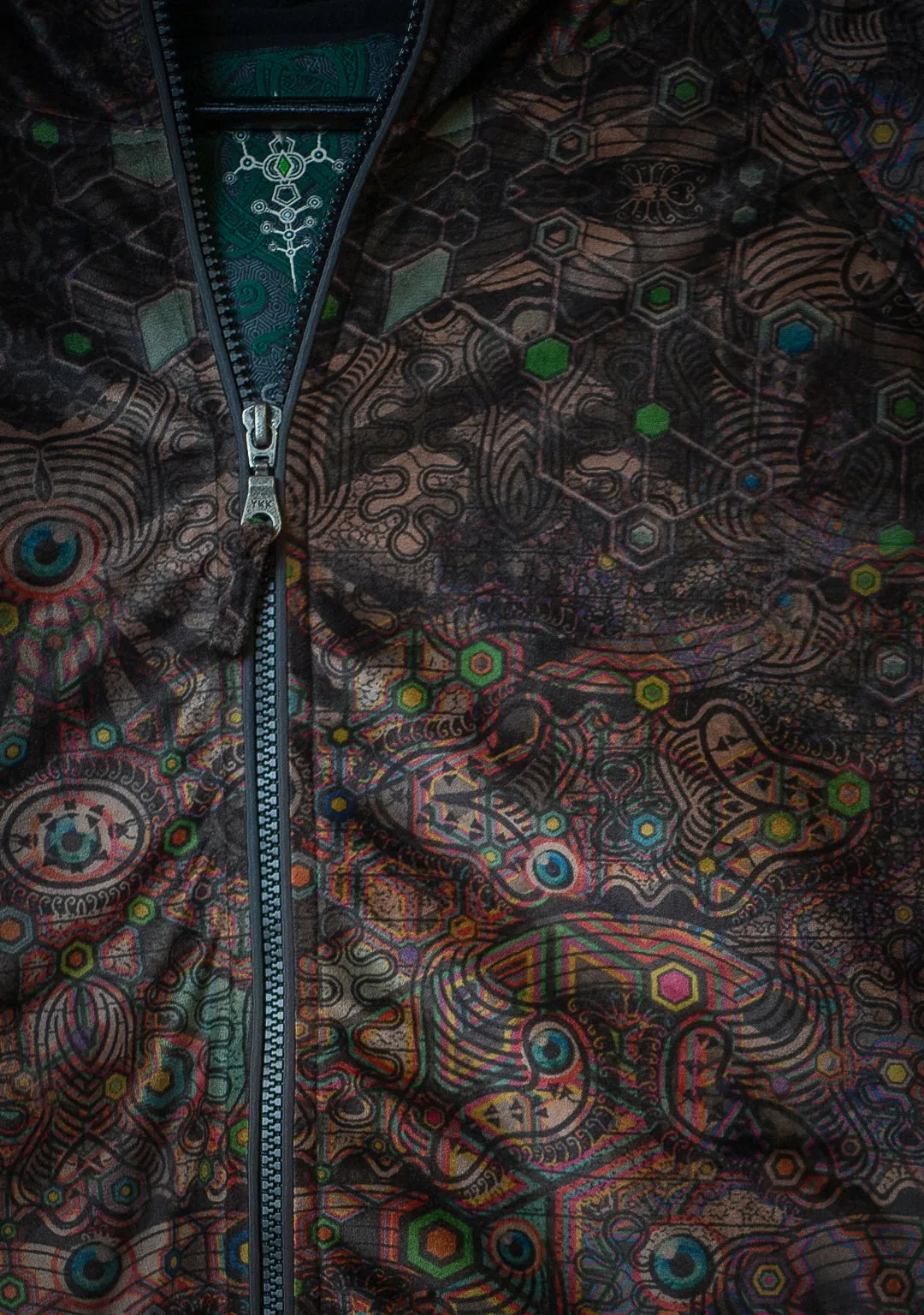 New Hoodie Men / Velvet Fawn Polar Lining - PSYCHEDELIKA GALACTIKA