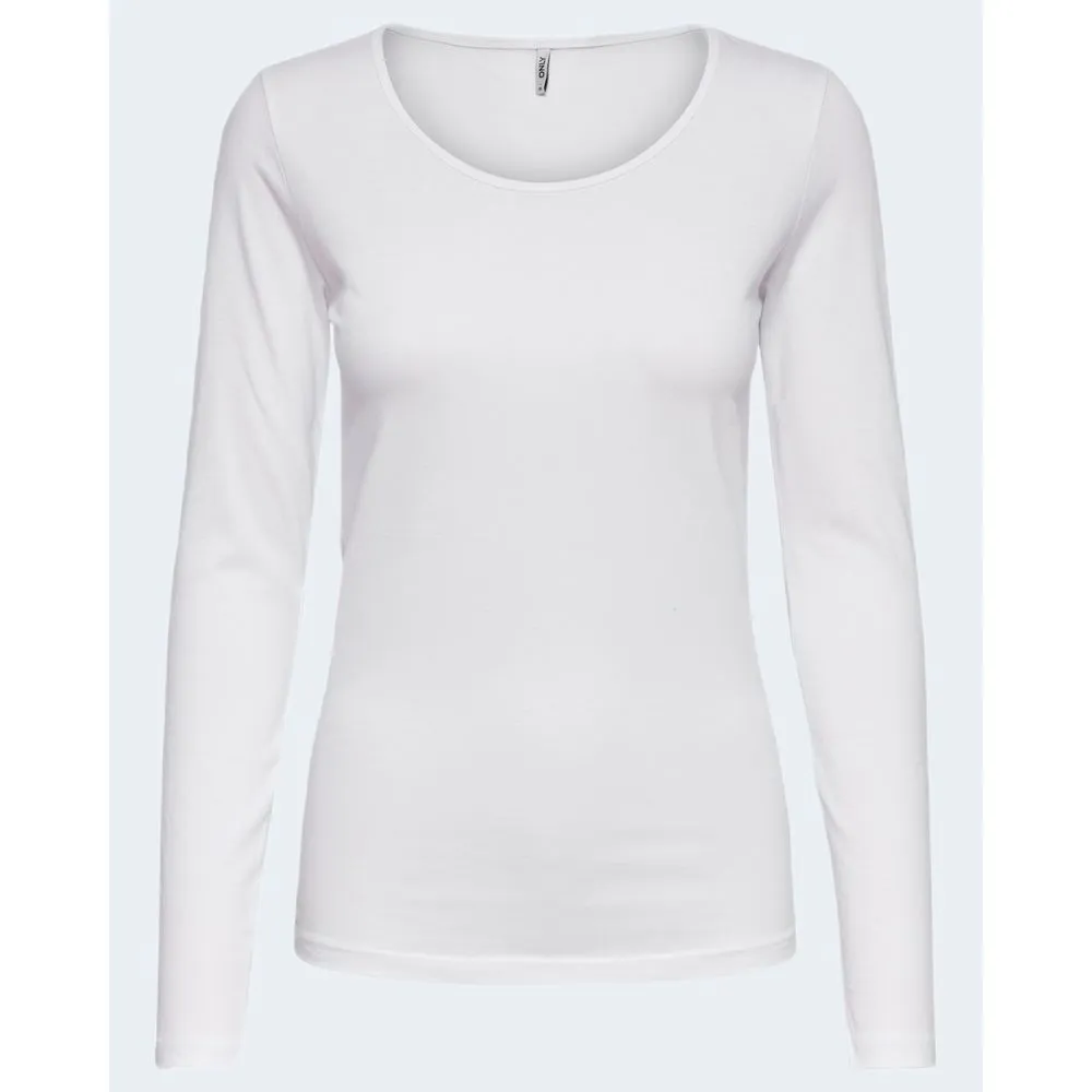 Only White Cotton Tops & T-Shirt