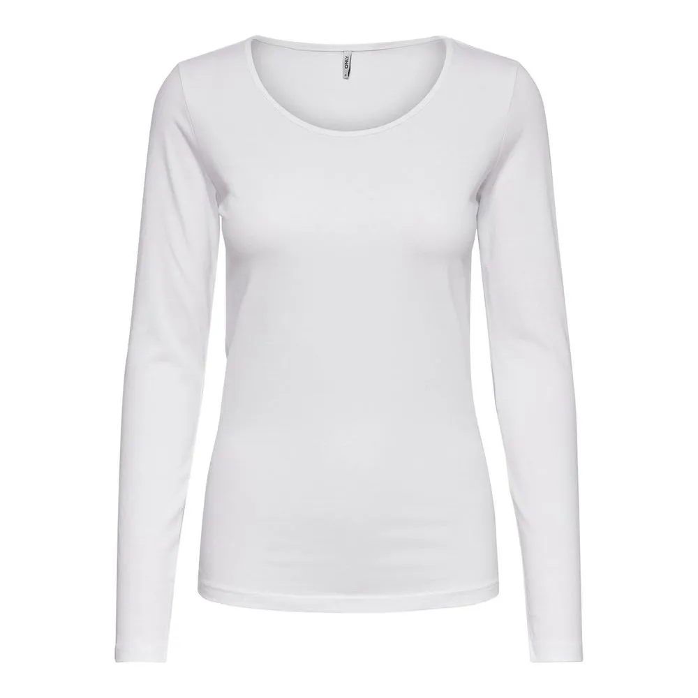 Only White Cotton Tops & T-Shirt