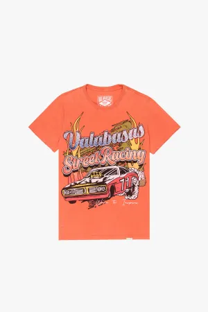 "CRUSH" VINTAGE FLAME ORANGE TEE