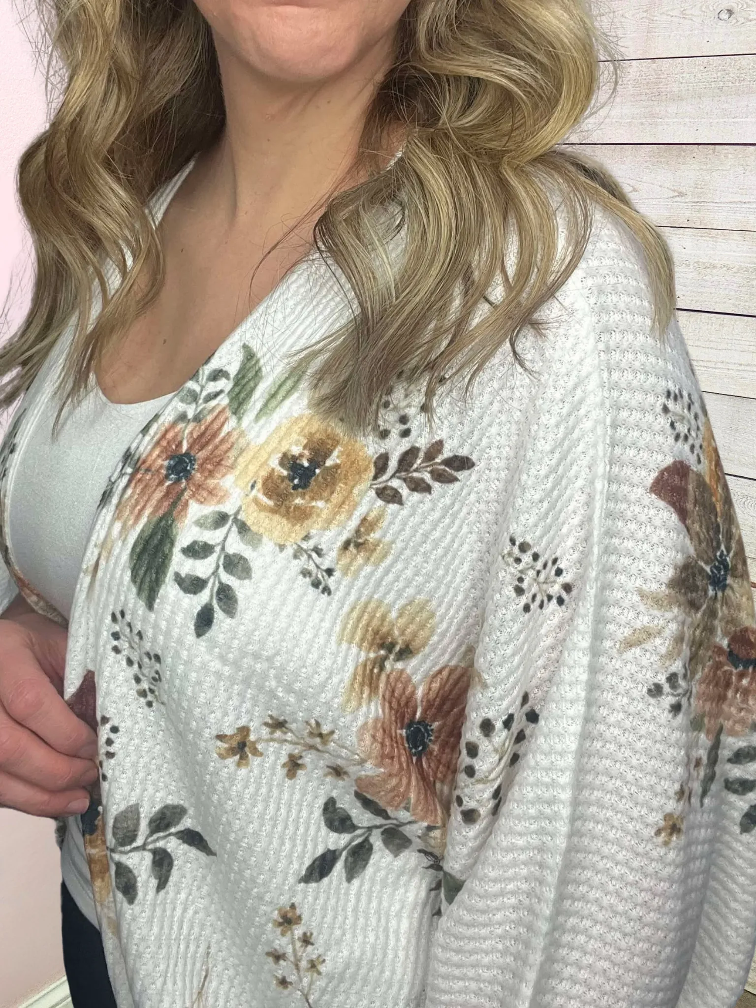 "Garden Goddess" Floral Kimono Cardigan