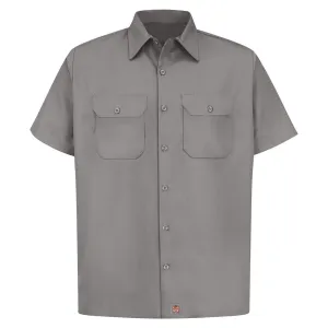 Red Kap Men's Utility Uniform Shirt ST62 - Silver
