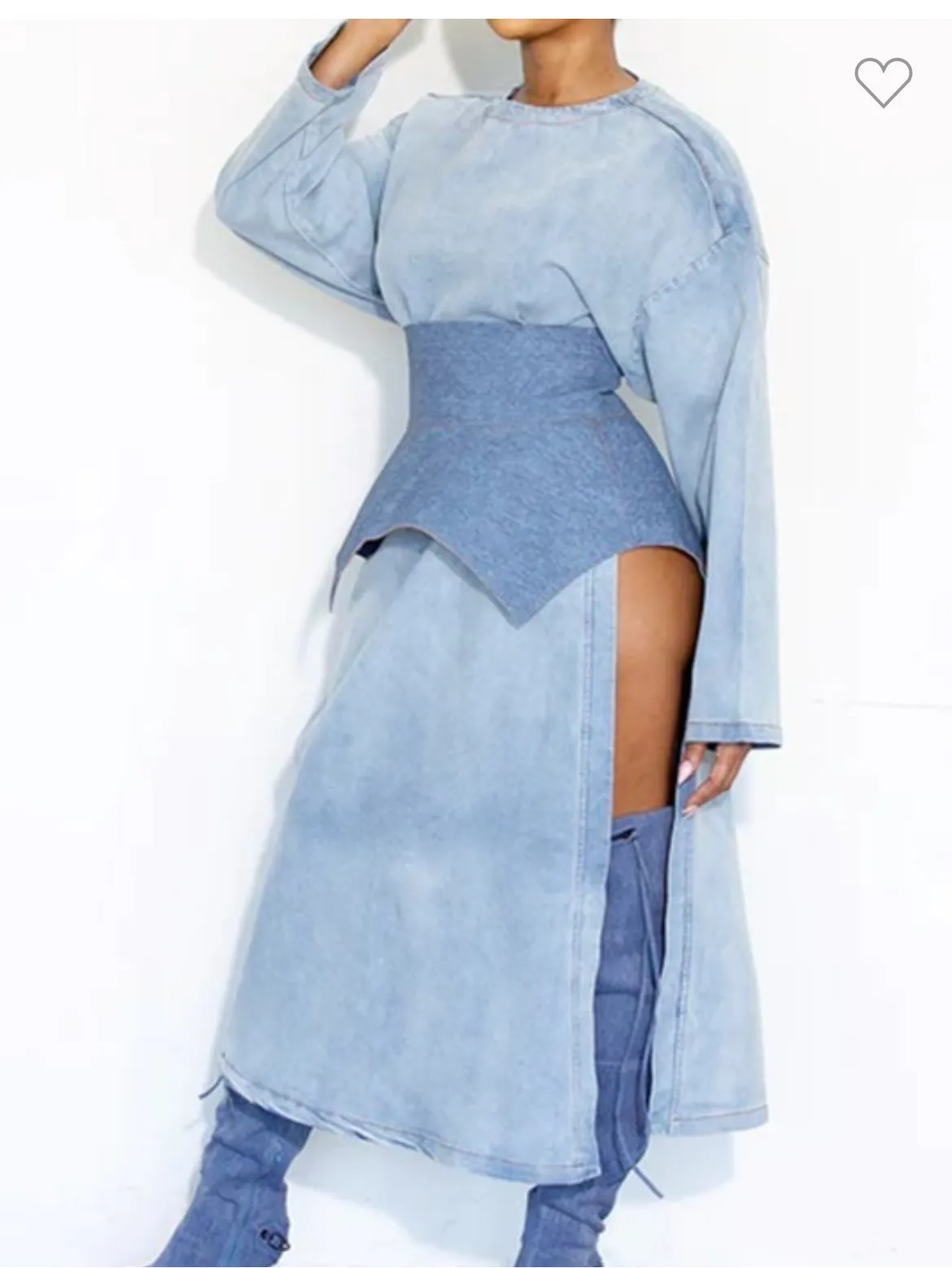 Remi denim dress